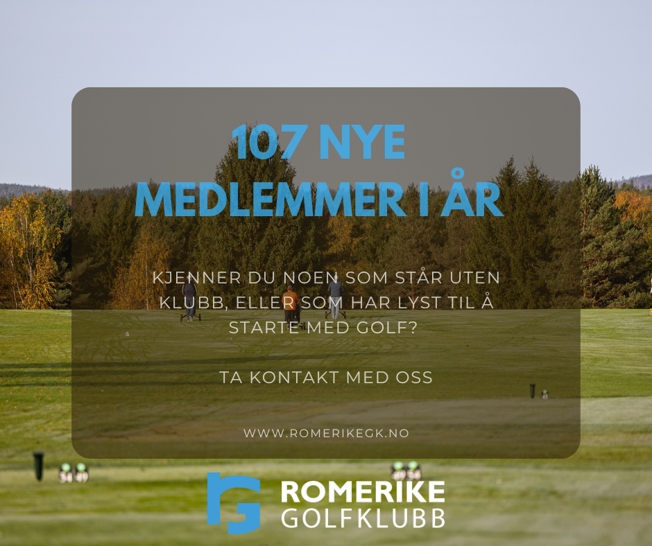 107 nye medlemmer i år