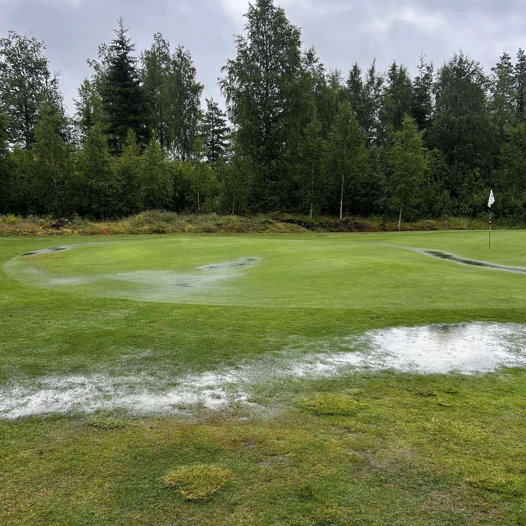 Banen er stengt ut dagen og i morgen søndag 06.07.