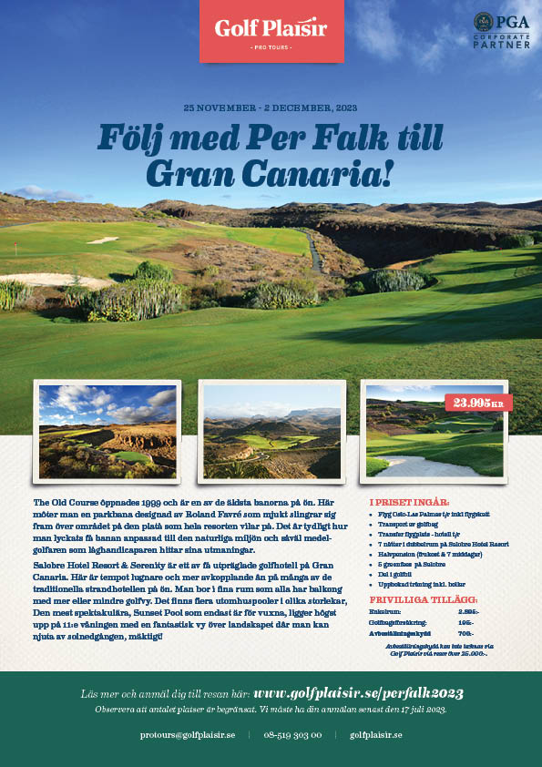 Följ med Per Falk till Gran Canaria!