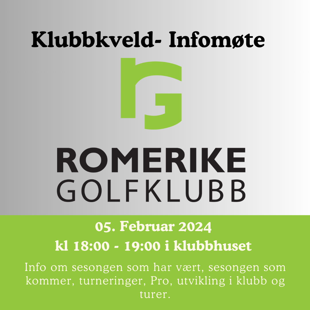 Medlemsmøte 05.02. kl. 18:00