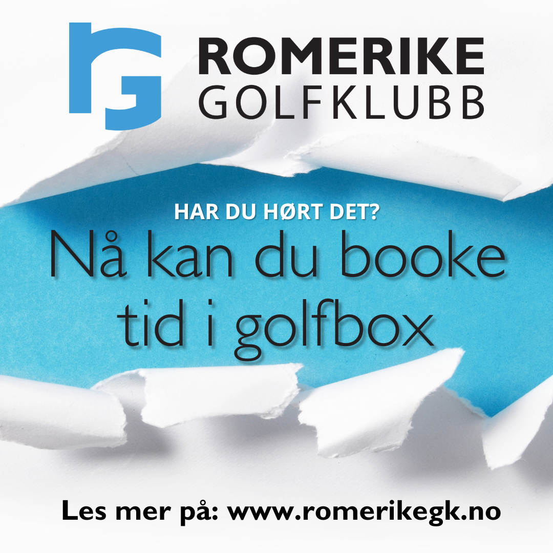 Det er åpnet for booking i Golfbox