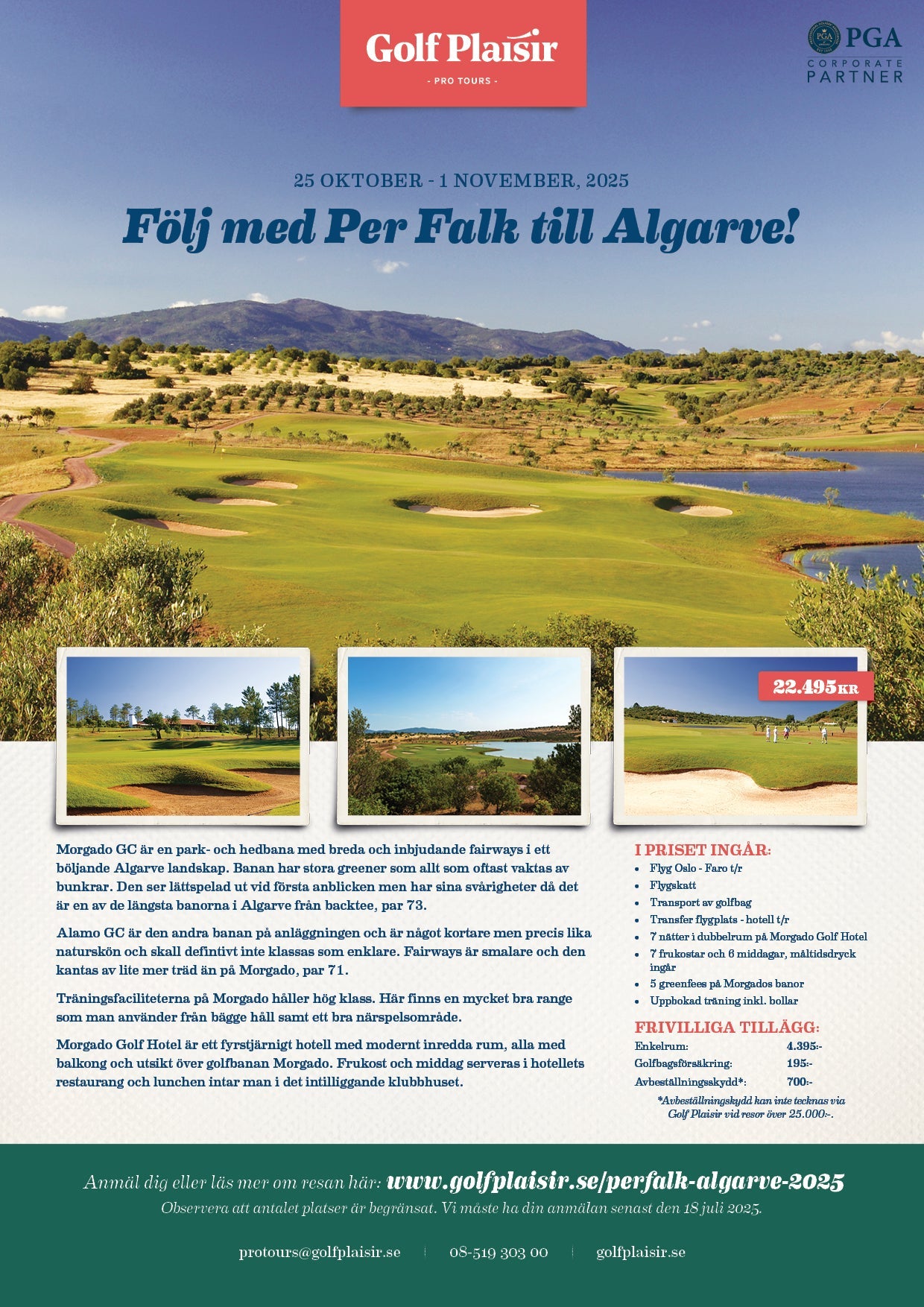 Följ med Per Falk till Algarve!