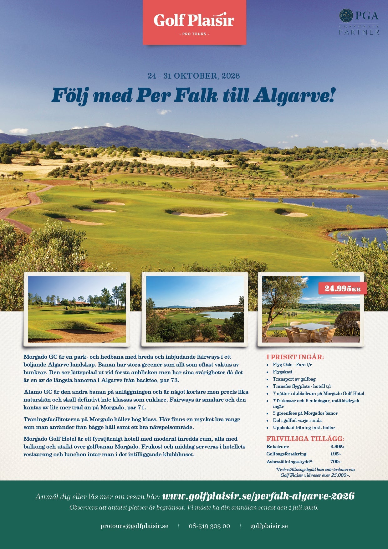 Följ med Per Falk till Algarve!