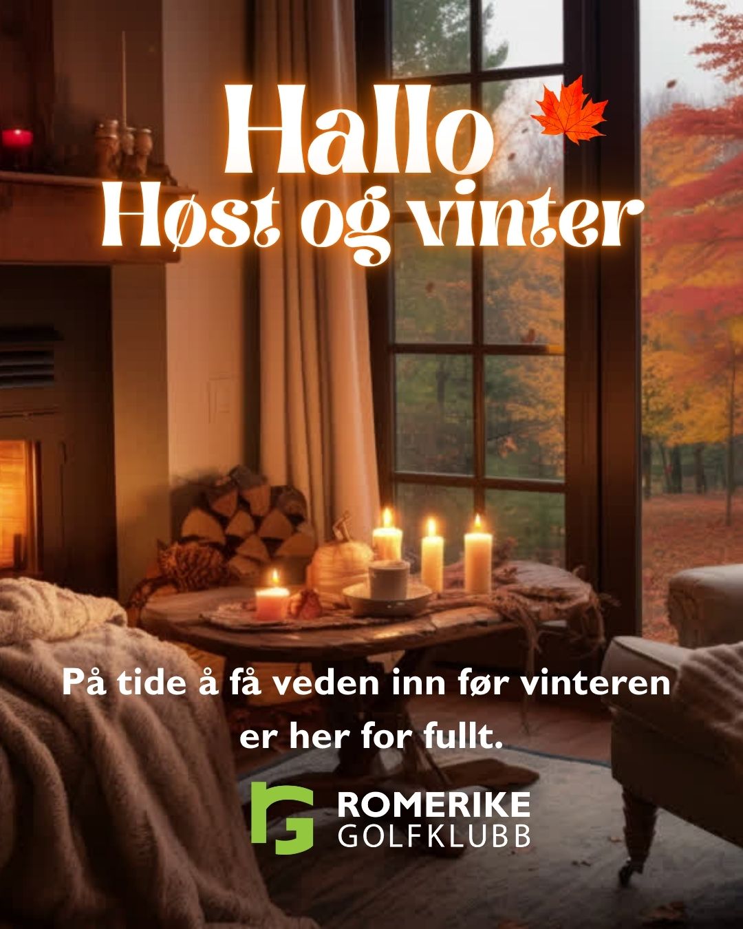 Nå som kulden kommer...