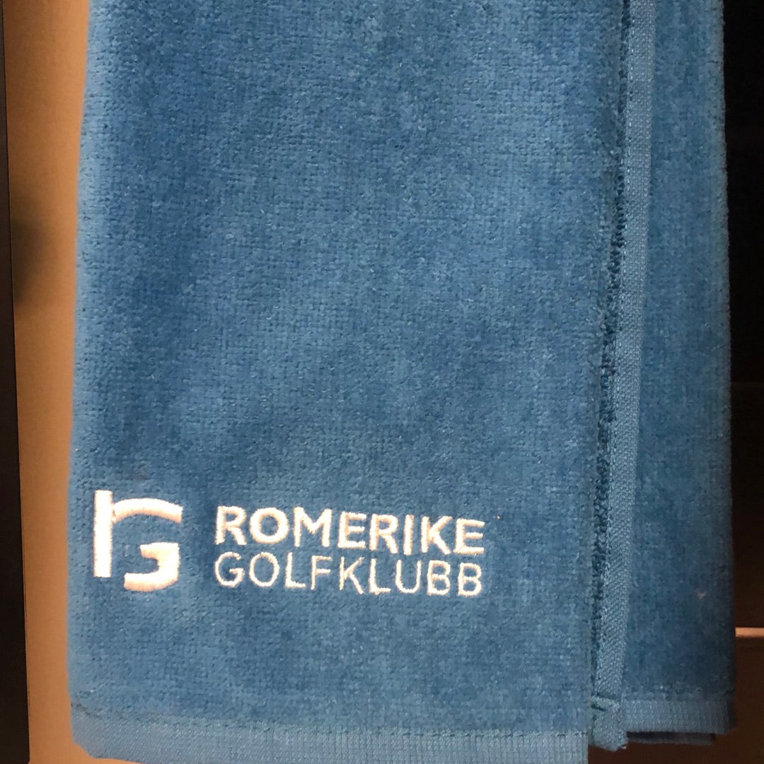 Romerike GK logo towel