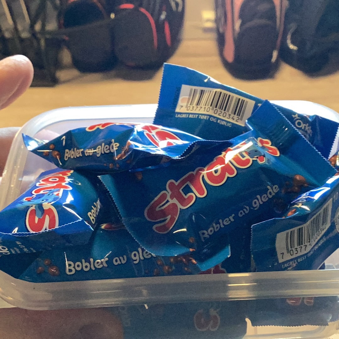 Stratos liten til kaffen