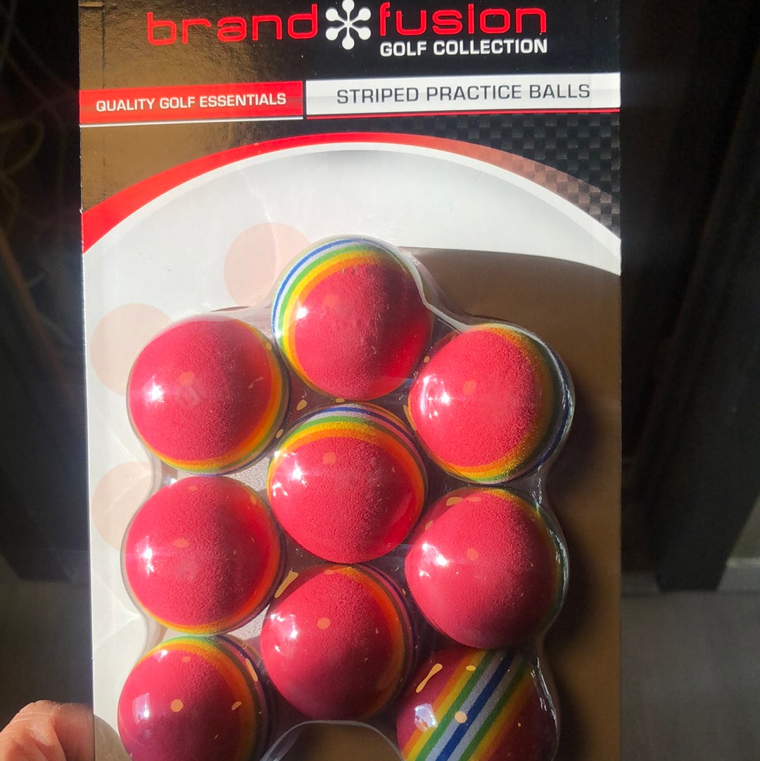 Brand fusion striped pratice balls treningsballer