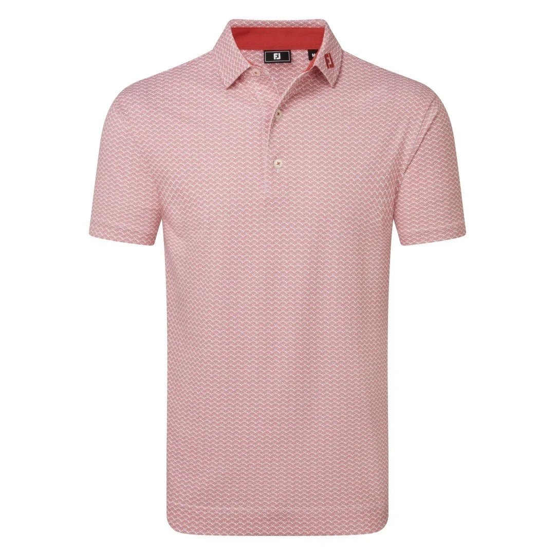 Footjoy Scallop Geo Pique
