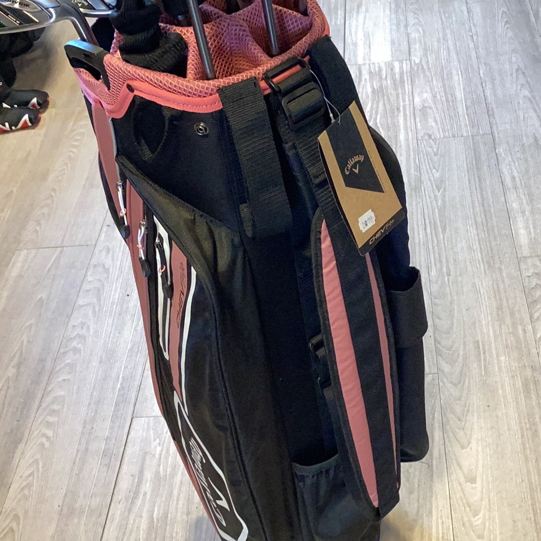 Callaway trallebag CHEV 14+ rosa