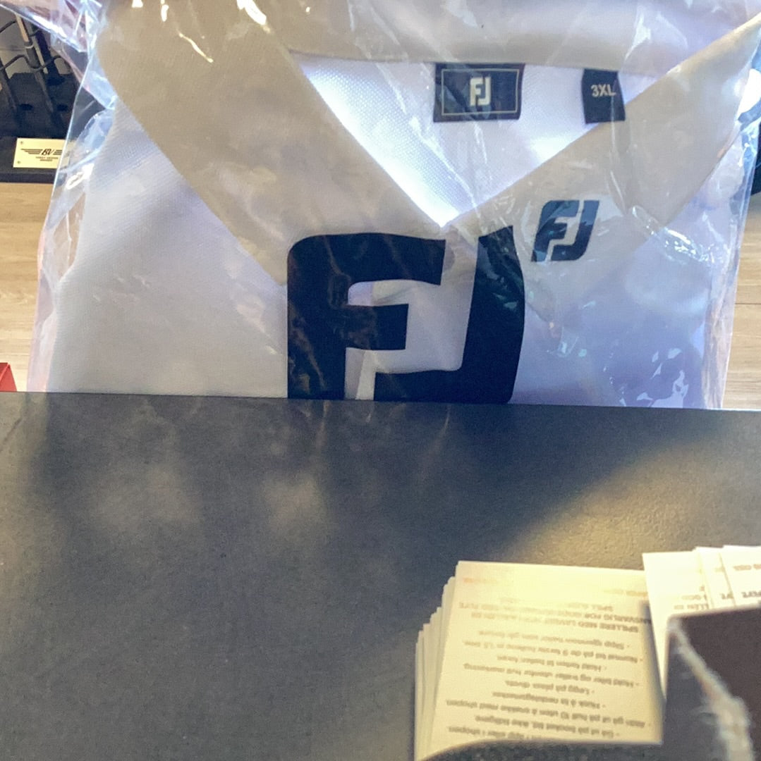 Footjoy SS solid shirt/pique med RGK Logo