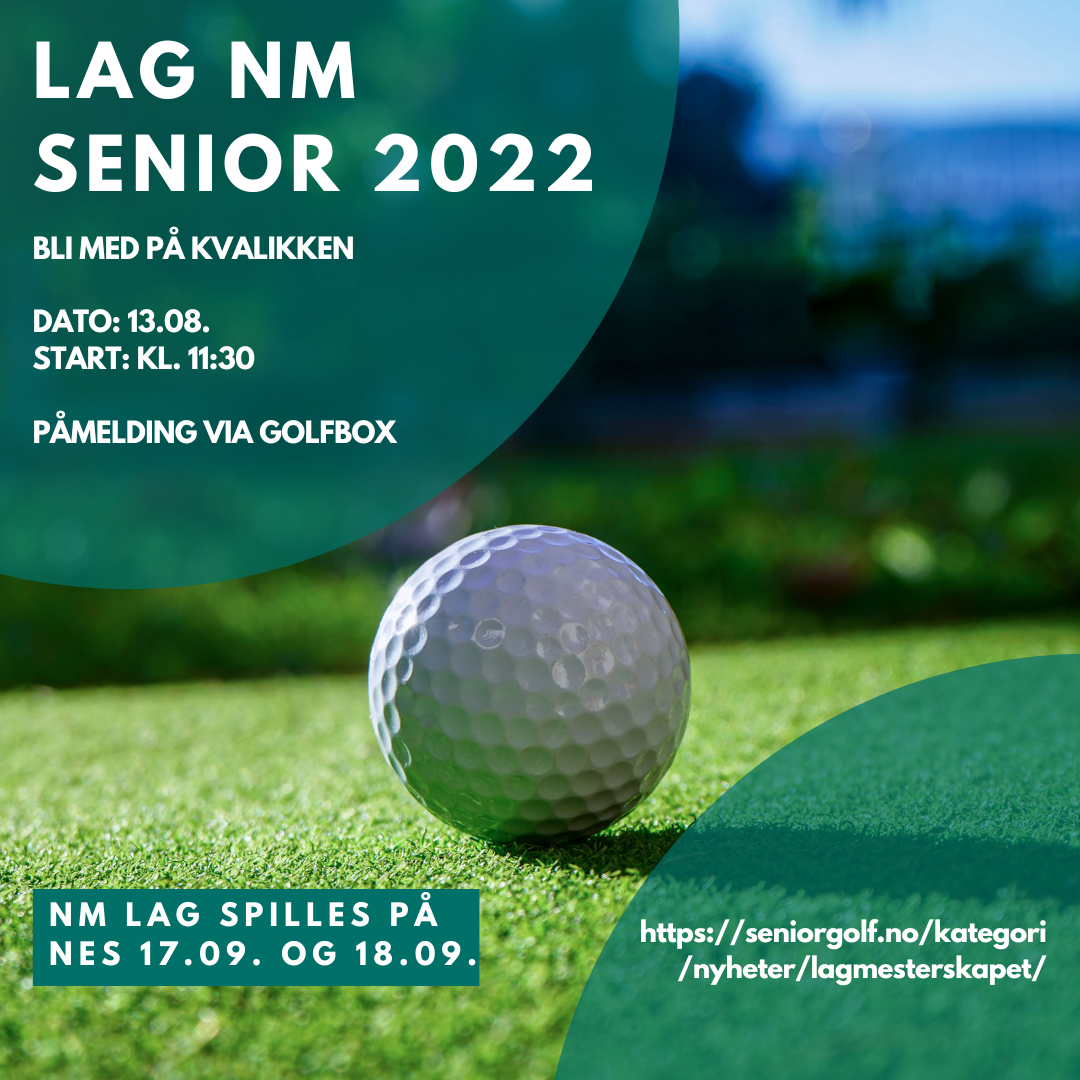 Kvalifisering til Lag NM Seniorer 2022