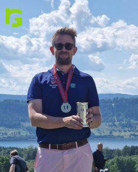 Norgesmester i Mid-am Einar W. Pettersen