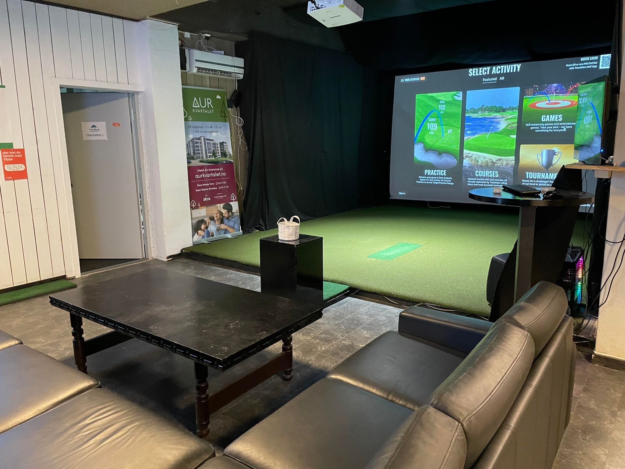 Tid for simulatorgolf