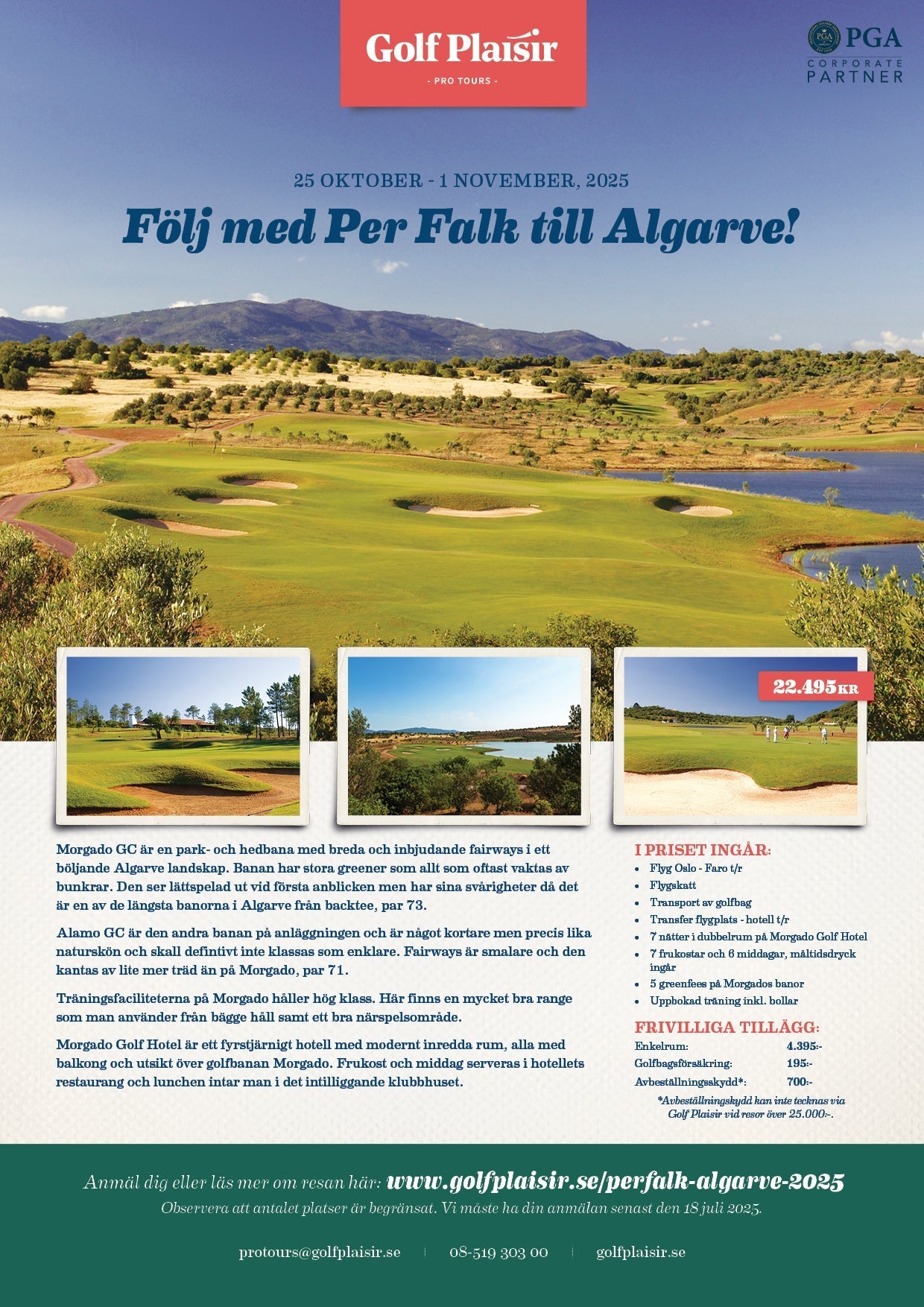 Följ med Per Falk till Algarve!
