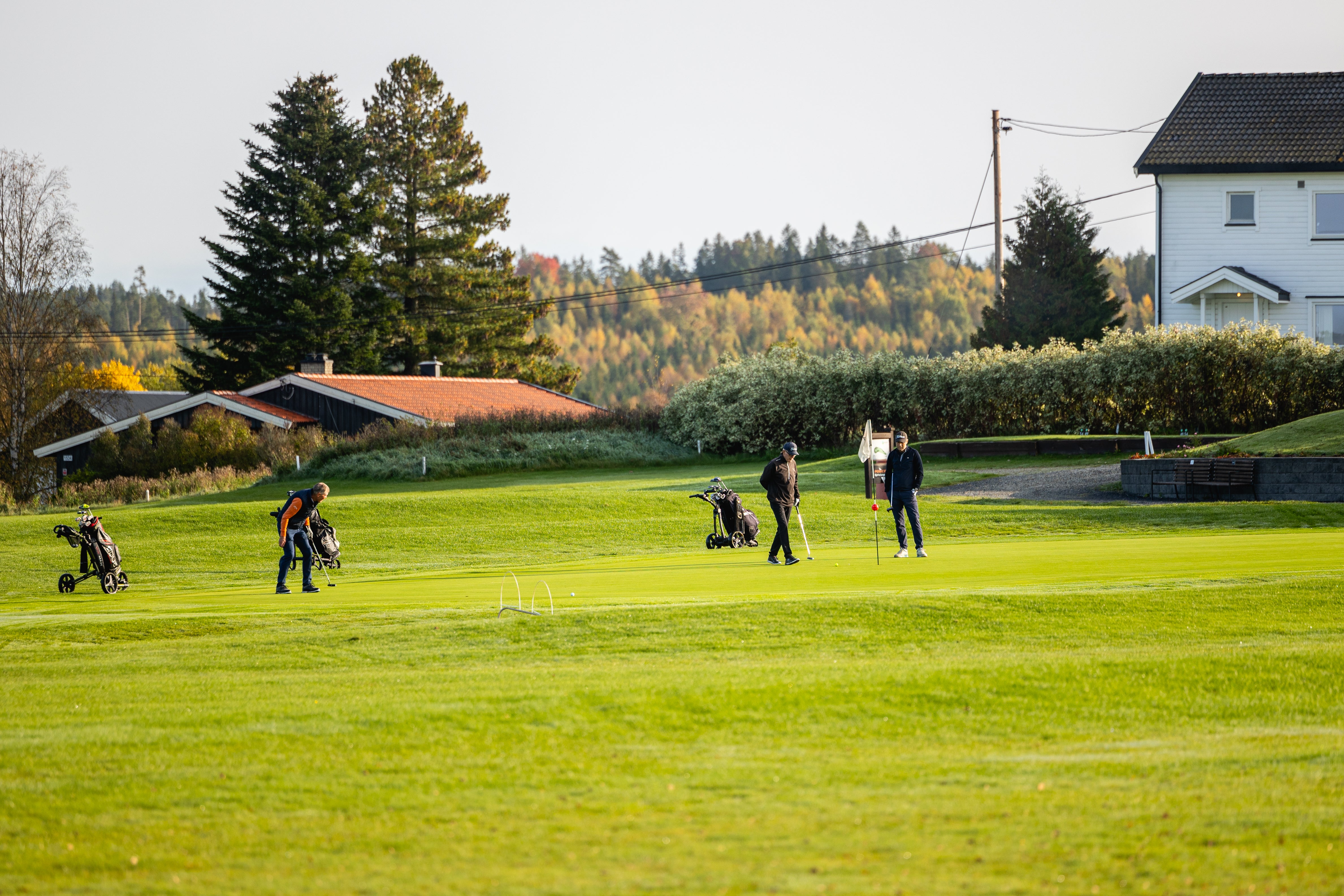 Gode rutiner på golfbanen