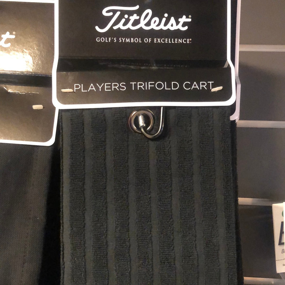 Titleist Player trifold cart towel